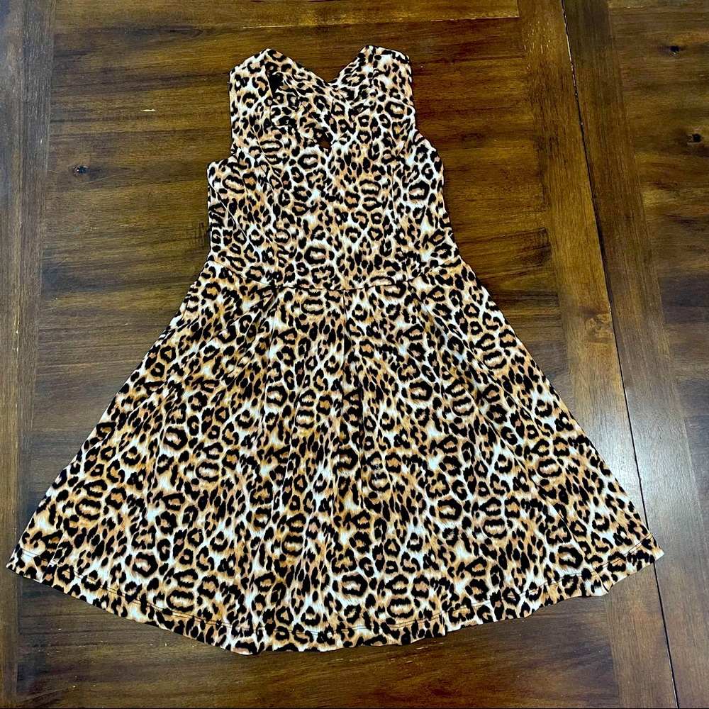 COPY - Lilt dress cheetah print
